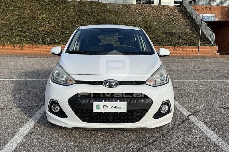 Usata Hyundai i10 Classic 67 CV (49 kW) 2014 Bianco Utilitaria