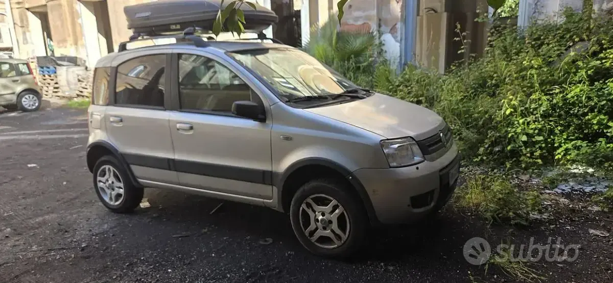 Usata Fiat Panda 4x4 69 CV (50 kW) 2006 Grigio Utilitaria