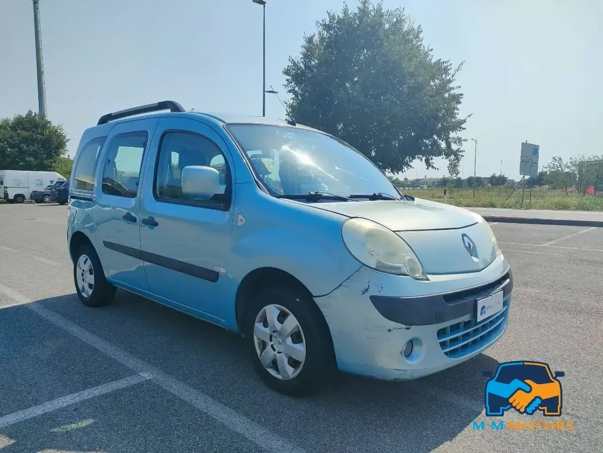 Usata Renault Kangoo 90 CV (66 kW) 2011 Blu/azzurro Monovolume