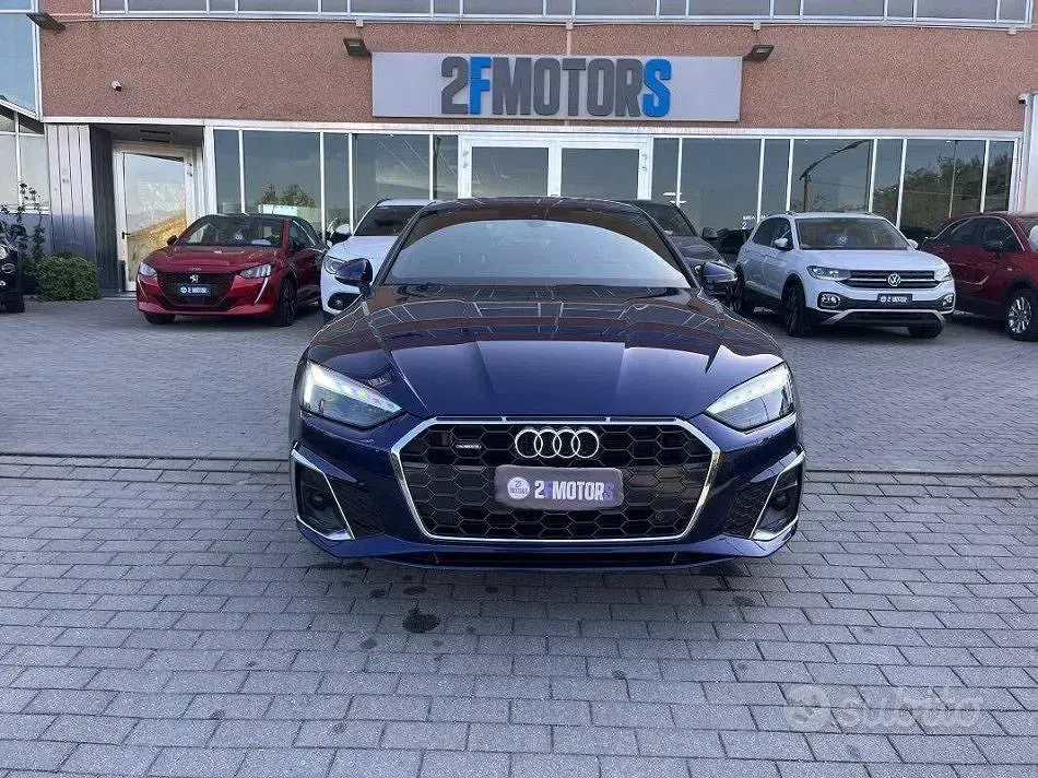 Usata Audi A5 Sportback S-Line 204 CV (150 kW) 2022 Bluazzurro Utilitaria