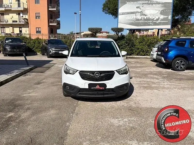 Usata Opel Crossland 110 CV (80 kW) 2021 Bianco SUV