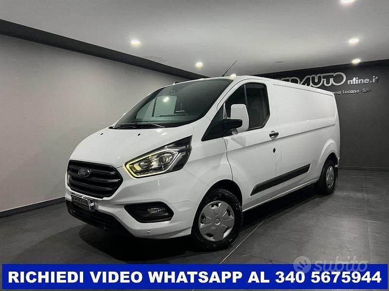 Usata Ford Transit Custom Titanium 131 CV (96 kW) 2021 Bianco Furgone