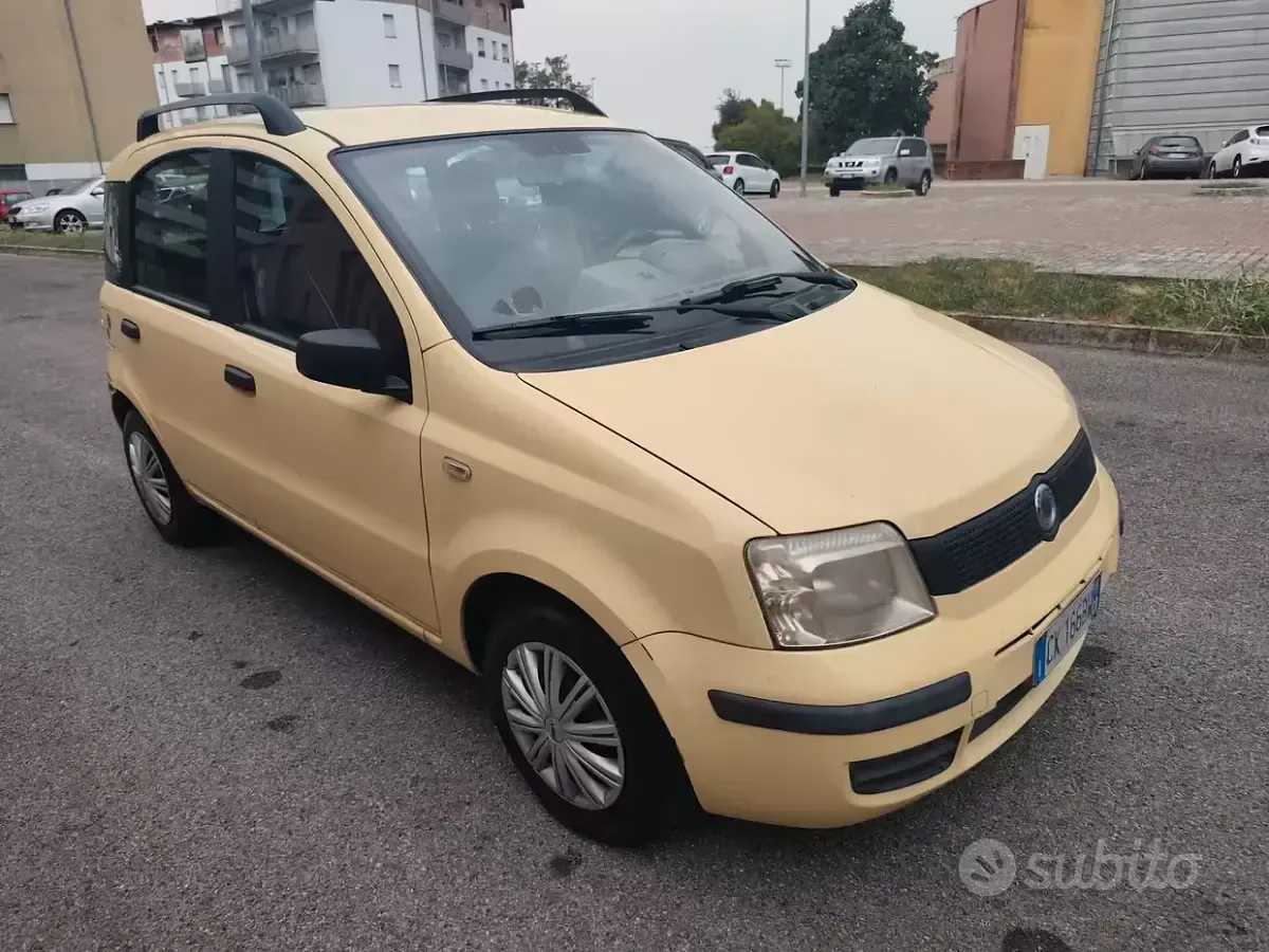 Usata Fiat Panda 54 CV (39 kW) 2004 Giallo Utilitaria