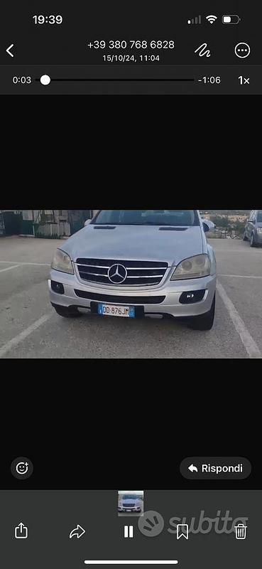 Usata Mercedes ML320 2006 Grigio SUV