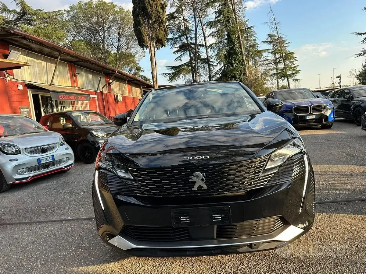 Usata Peugeot 3008 Active 131 CV (96 kW) 2023 Nero SUV