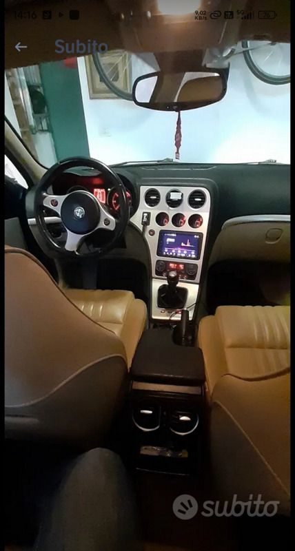 Usata Alfa Romeo 159 150 CV (110 kW) 2008 Nero Berlina