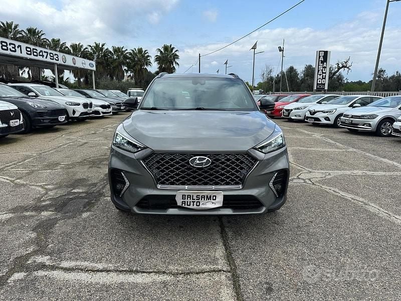 Usata Hyundai Tucson N Line 116 CV (85 kW) 2020 Grigio SUV