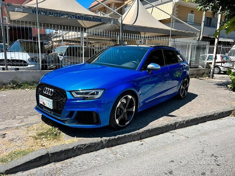 Usata Audi RS3 400 CV (294 kW) 2018 Blu Berlina