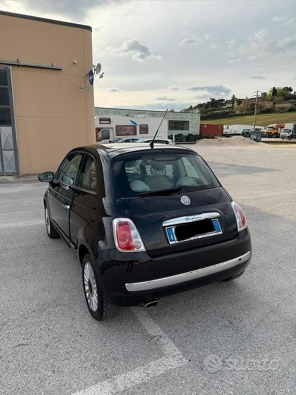Usata Fiat 500 75 CV (55 kW) 2010 Nero