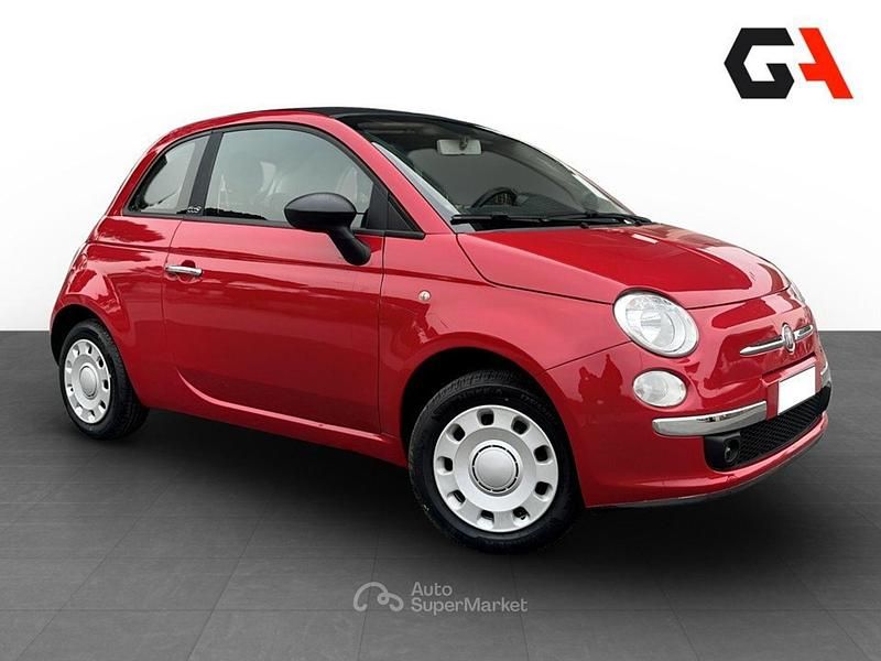 Usata Fiat 500C Lounge 69 CV (50 kW) 2011 Rosso Cabrio