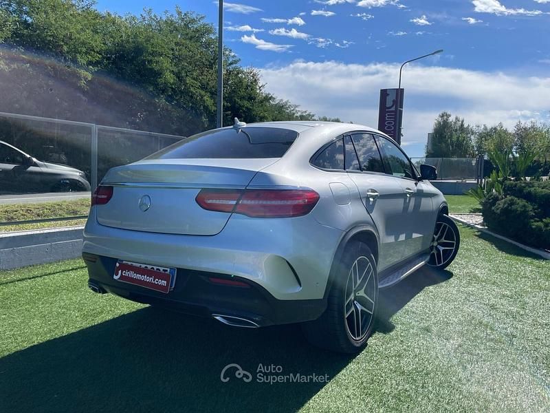 Usata Mercedes GLE350 Premium 258 CV (189 kW) 2016 Argento Coupé