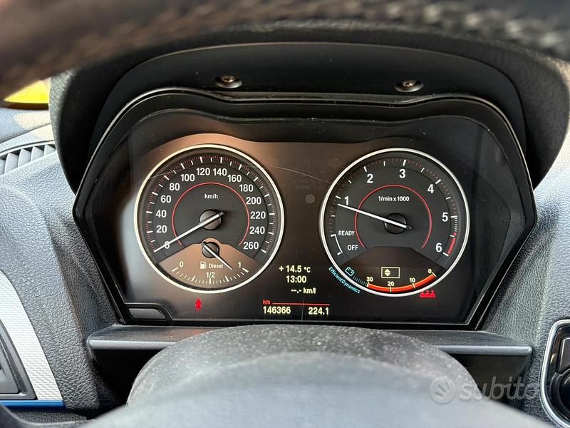 Usata BMW 116 M Sport 116 CV (85 kW) 2015 Bianco Utilitaria