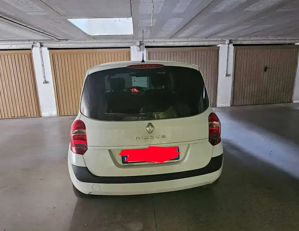 Usata Renault Modus 75 CV (55 kW) 2010 Bianco Monovolume