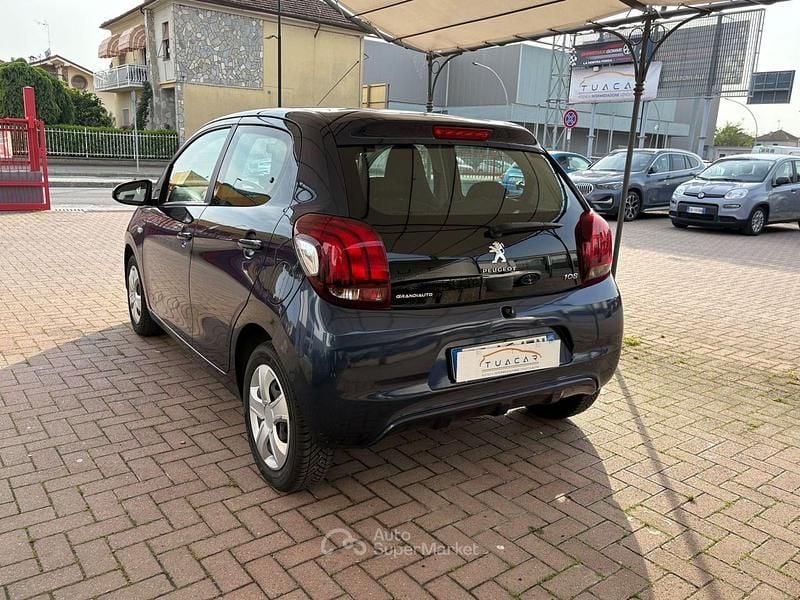 Usata Peugeot 108 Active 69 CV (50 kW) 2016 Nero Utilitaria