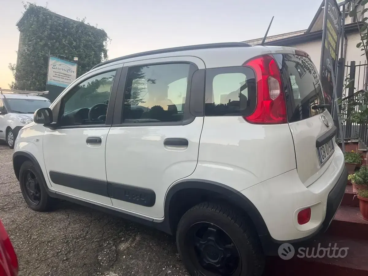 Usata Fiat Panda 4x4 S 85 CV (62 kW) 2020 Bianco Utilitaria