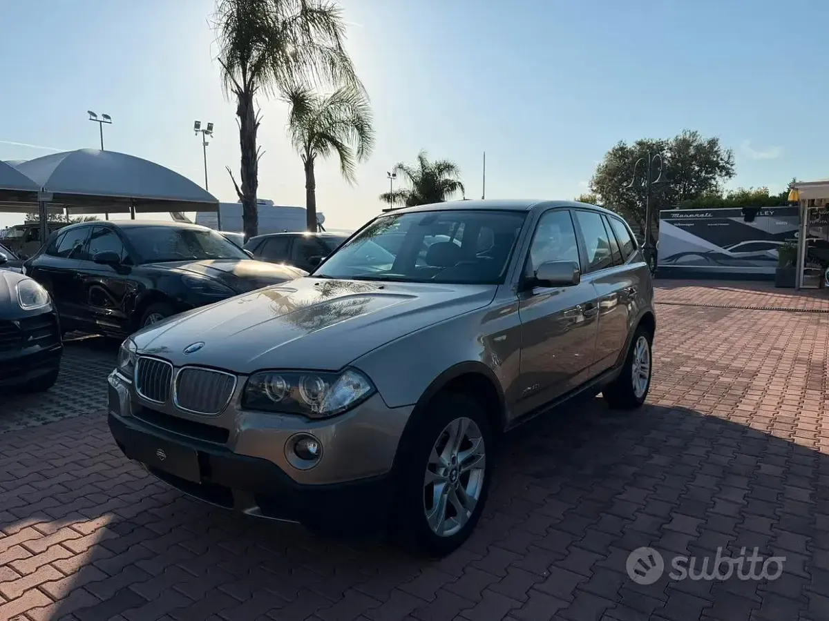 Usata BMW X3 Sport Line 177 CV (130 kW) 2009 Beige SUV