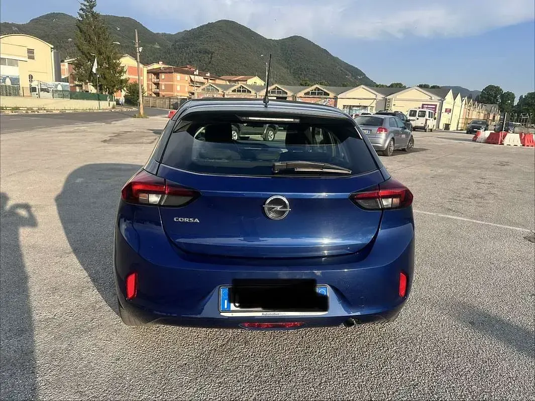 Usata Opel Corsa Edition 75 CV (55 kW) 2021 Blu Utilitaria