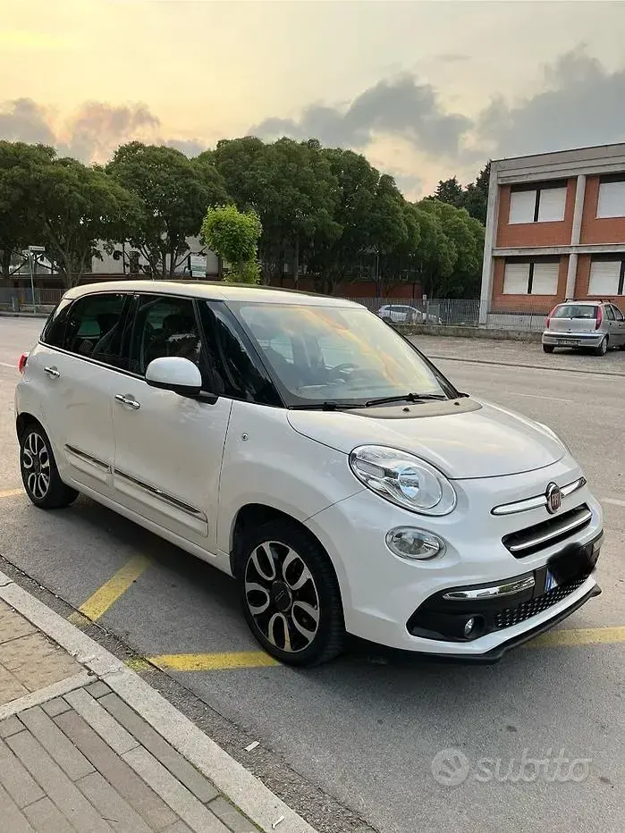 Usata Fiat 500L 95 CV (69 kW) 2019 Bianco Monovolume