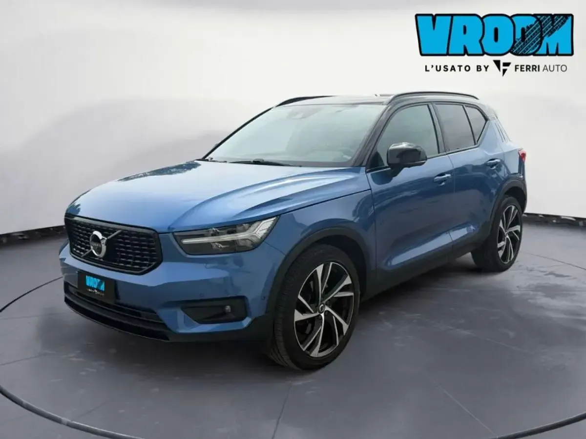 Usata Volvo XC40 R-Design 190 CV (139 kW) 2018 Blu SUV