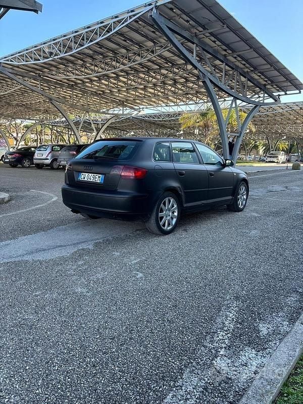 Usata Audi A3 S-Line 140 CV (102 kW) 2007 Nero Utilitaria