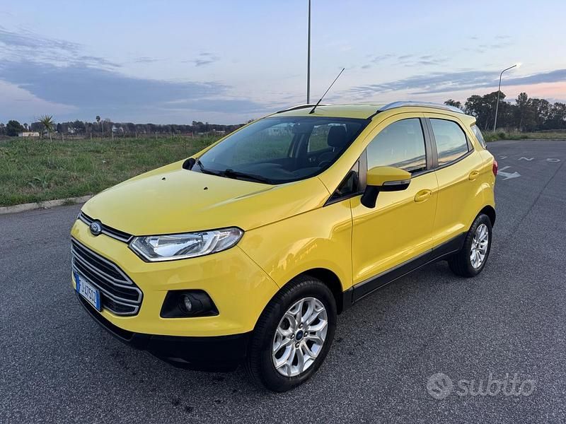 Giallo Usata 2017 Ford Ecosport SUV | 7800 € (Super prezzo) - Immagine 1/4