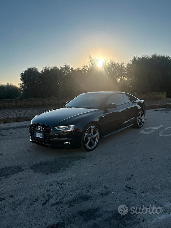 Usata Audi A5 Advanced Plus 177 CV (130 kW) 2011 Nero Coupé