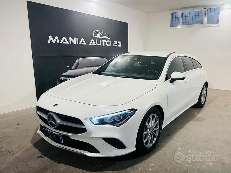 Usata Mercedes CLA200 Premium 149 CV (109 kW) 2020 Bianco Berlina