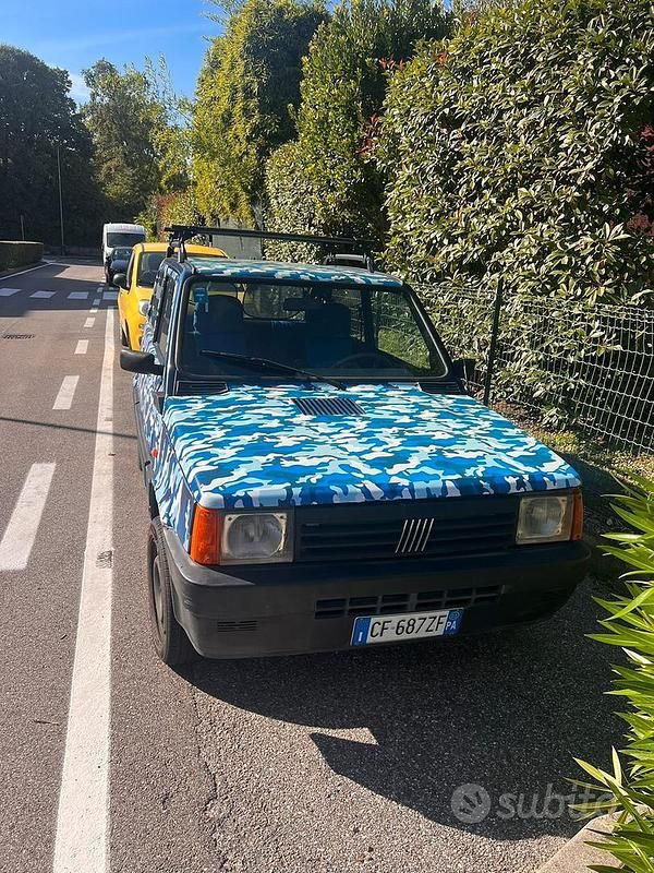 Usata Fiat Panda 54 CV (39 kW) 2003 Blu Utilitaria