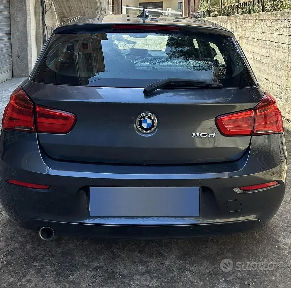 Usata BMW 116 M Sport 116 CV (85 kW) 2016 Grigio Utilitaria