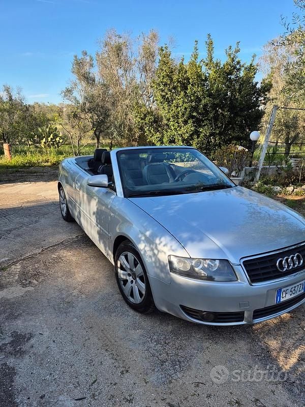 Usata Audi Cabriolet 2003 Grigio Cabrio