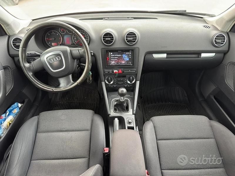 Usata Audi A3 140 CV (102 kW) 2008 Grigio Utilitaria