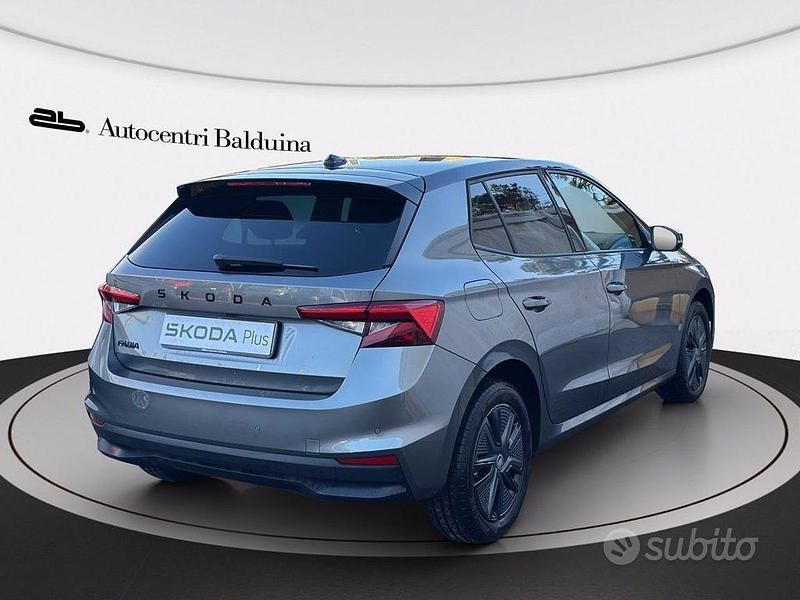 Usata Skoda Fabia 80 CV (58 kW) 2025 Grigio Berlina
