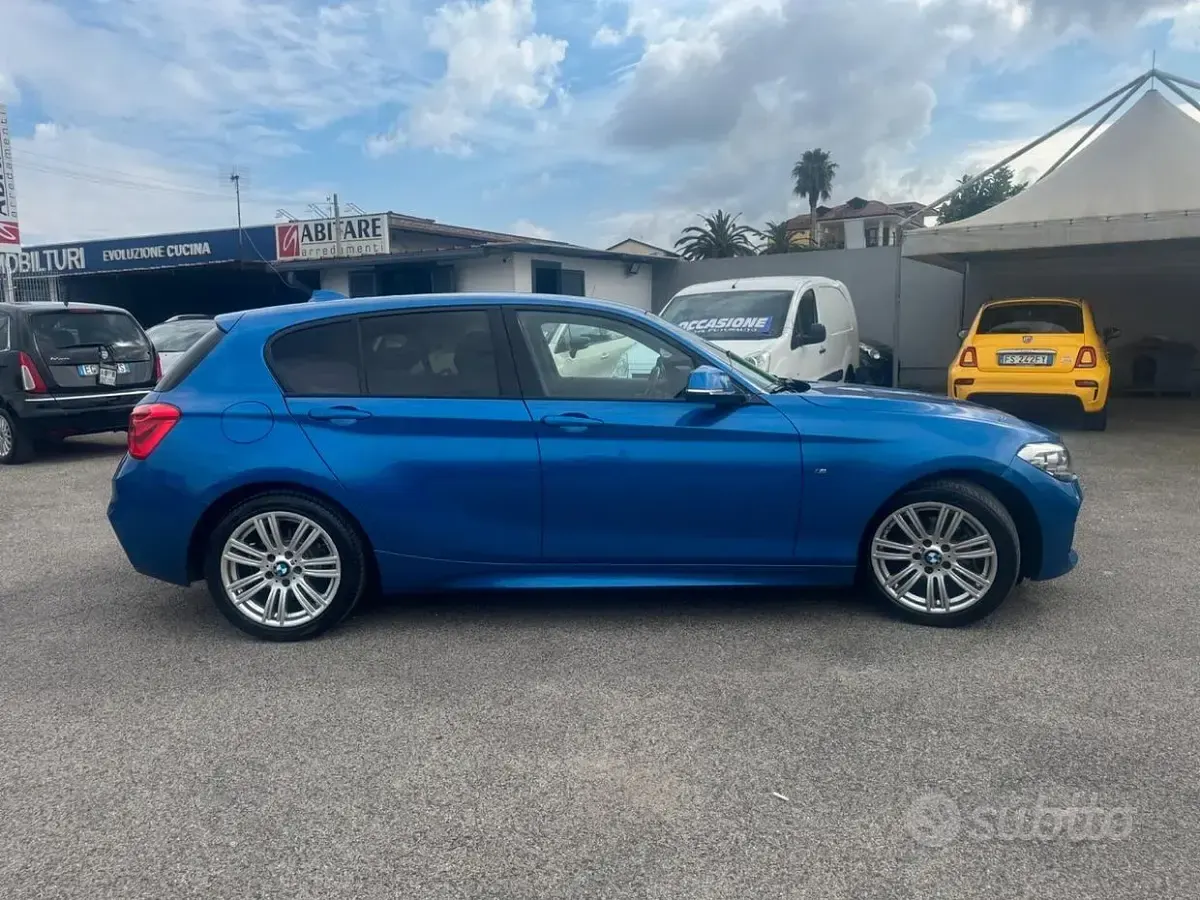 Usado BMW 116 M Sport 116 HP (85 kW) 2015 Azul Citadino