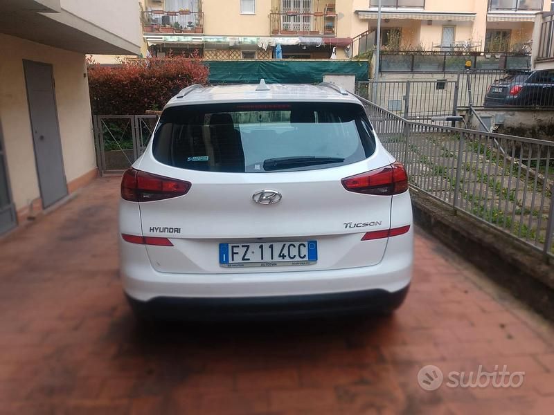 Usata Hyundai Tucson 116 CV (85 kW) 2019 Bianco SUV