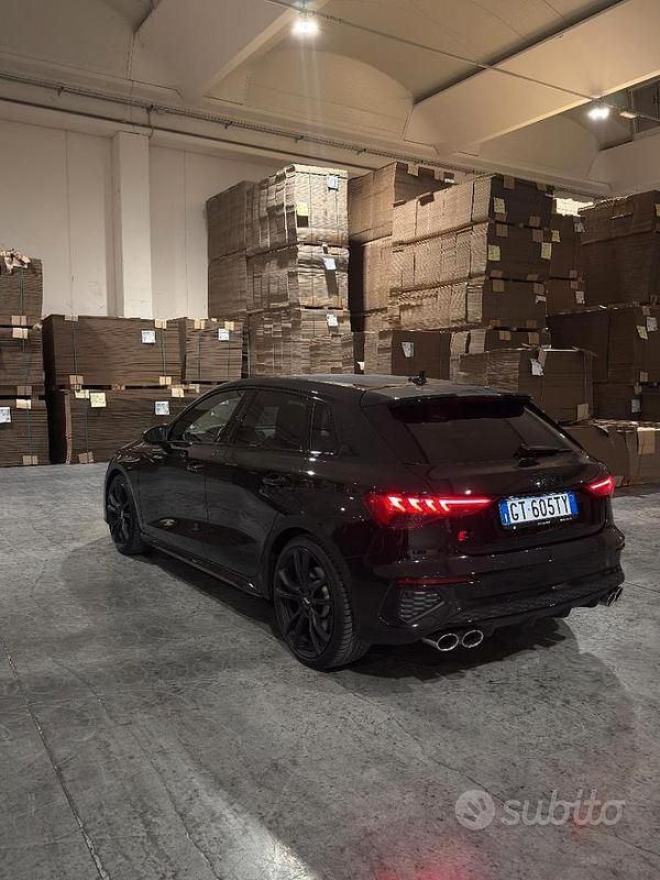 Usata Audi S3 Comfort 300 CV (220 kW) 2024 Nero Berlina