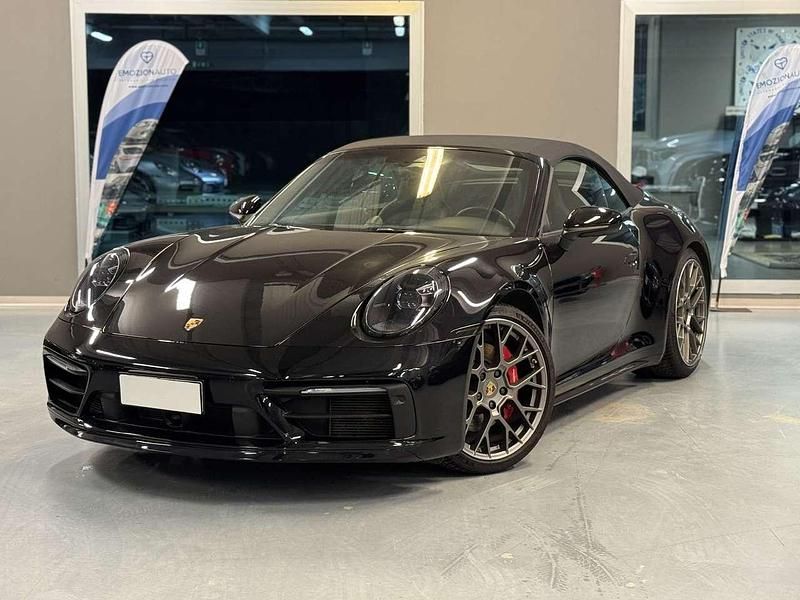 Usata Porsche 911 Carrera 4S Cabriolet 450 CV (330 kW) 2019 Nero jet Cabrio