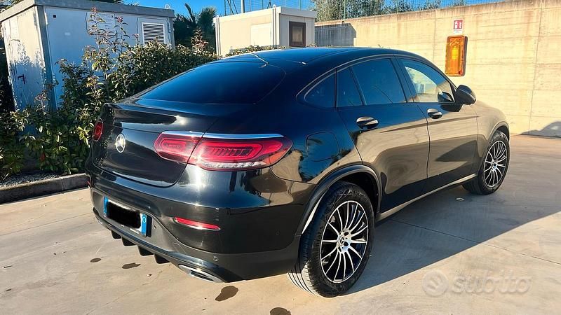 Usata Mercedes GLC220 2019 Nero Coupé