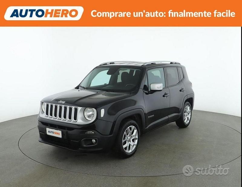 Usata Jeep Renegade Limited 120 CV (88 kW) 2017 Nero SUV