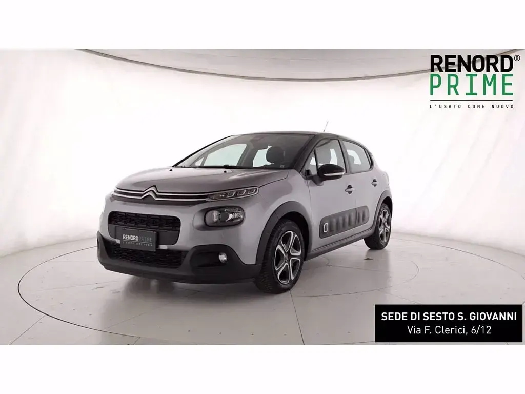 Usata Citroën C3 PureTech 110 CV (80 kW) 2018 Grigio cenere Utilitaria