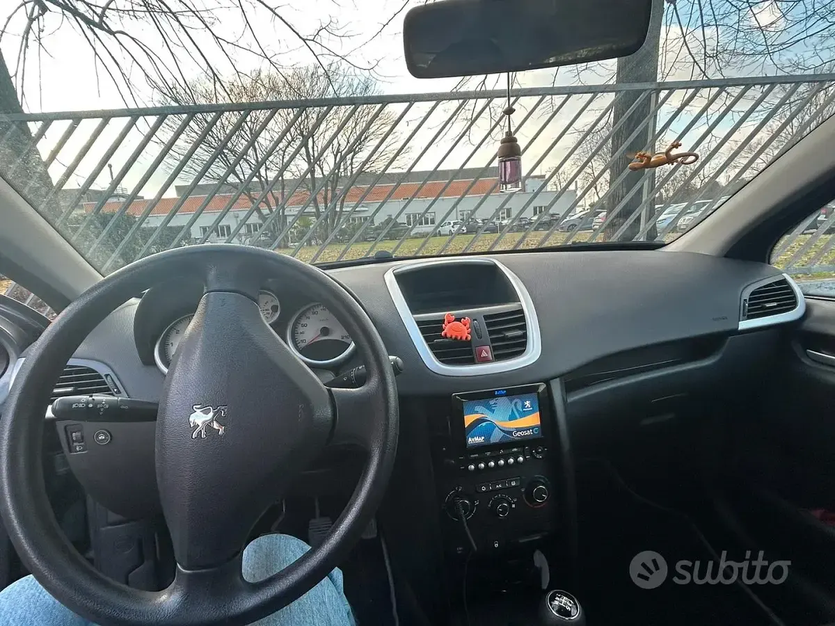 Usata Peugeot 207 75 CV (55 kW) 2009 Grigio Berlina