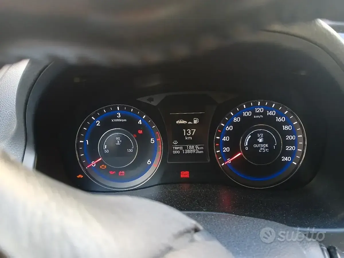 Usata Hyundai i40 136 CV (100 kW) 2012 Grigio Station wagon