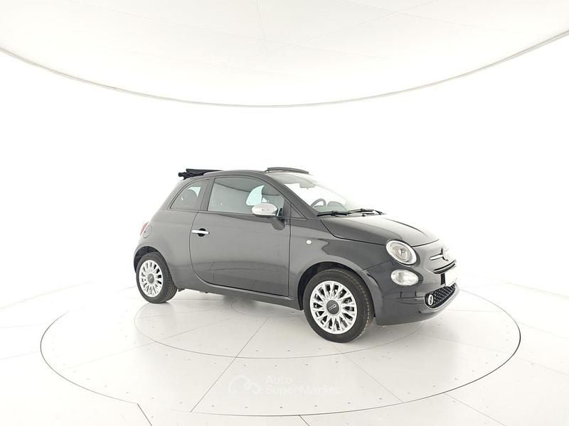 Nero Usata 2023 Fiat 500C Dolcevita Cabrio | 13.900 € (Buon prezzo) - Immagine 1/4