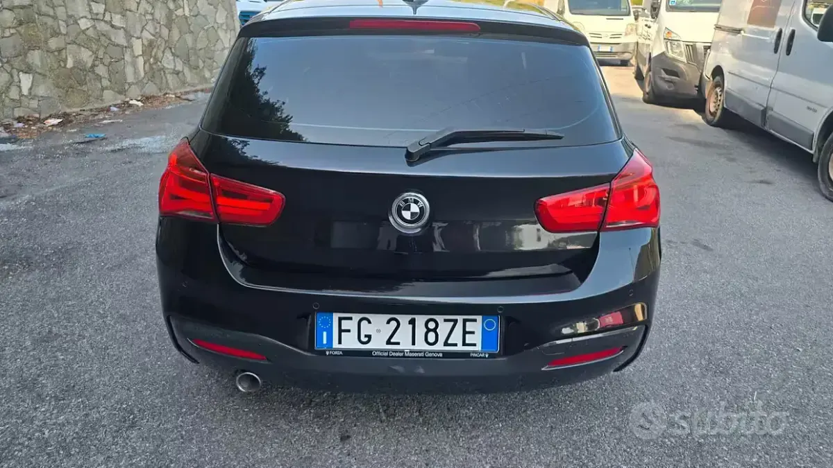 Usata BMW 116 M Sport 116 CV (85 kW) 2017 Nero Utilitaria