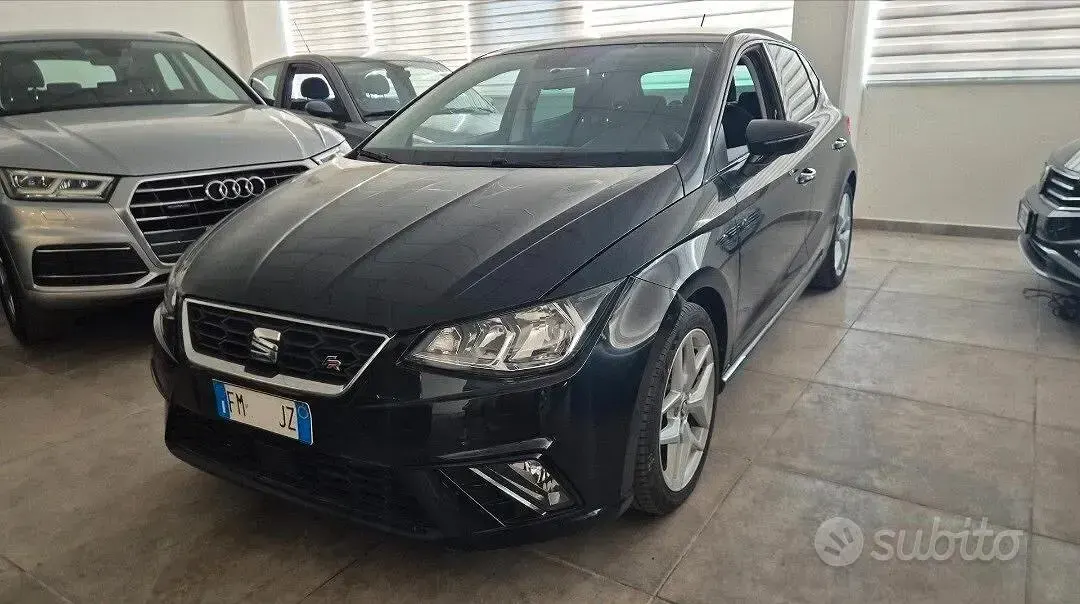 Usata Seat Ibiza FR 95 CV (69 kW) 2017 Nero Berlina