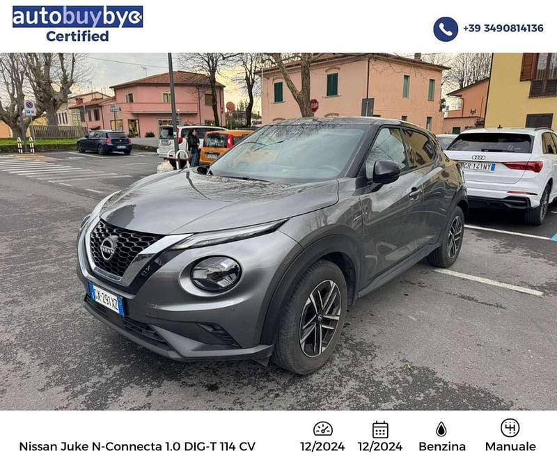Usata Nissan Juke N-Connecta 114 CV (83 kW) 2024 Argento SUV
