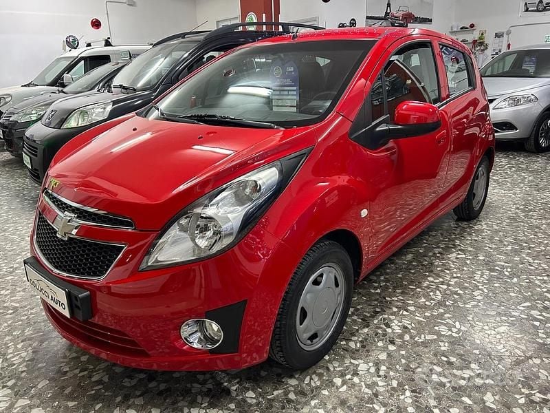 Usata Chevrolet Spark 65 CV (47 kW) 2014 Rosso Utilitaria