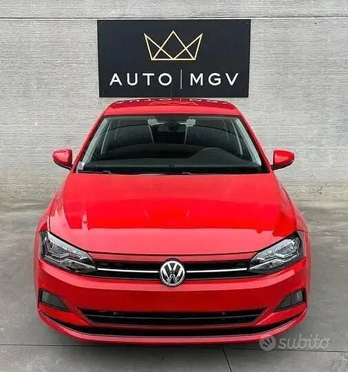 Usata VW Polo Highline 95 CV (69 kW) 2019 Rosso Utilitaria