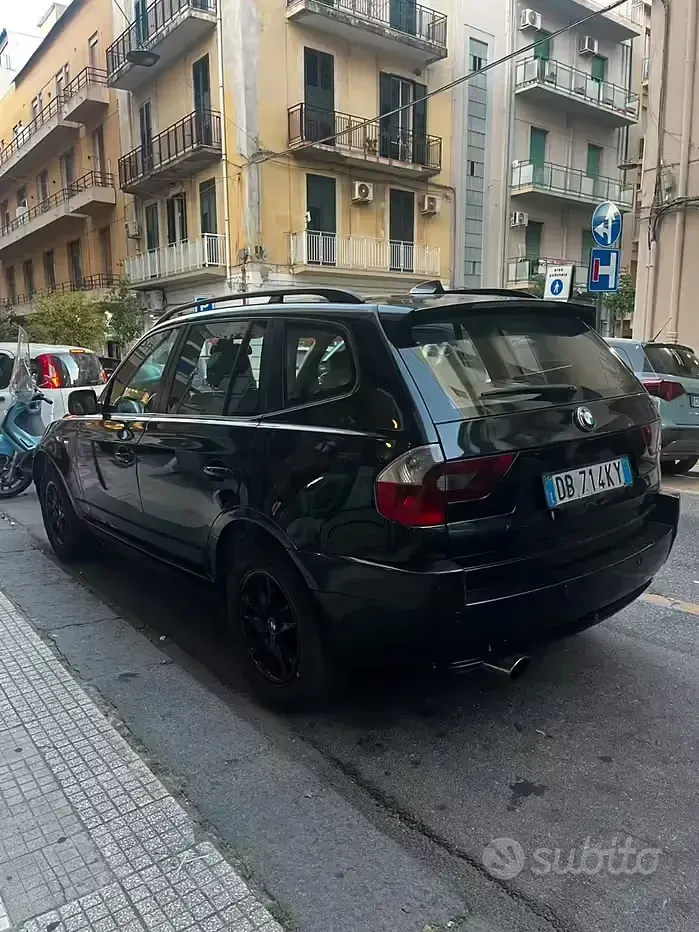 Usata BMW X3 150 CV (110 kW) 2006 Nero SUV