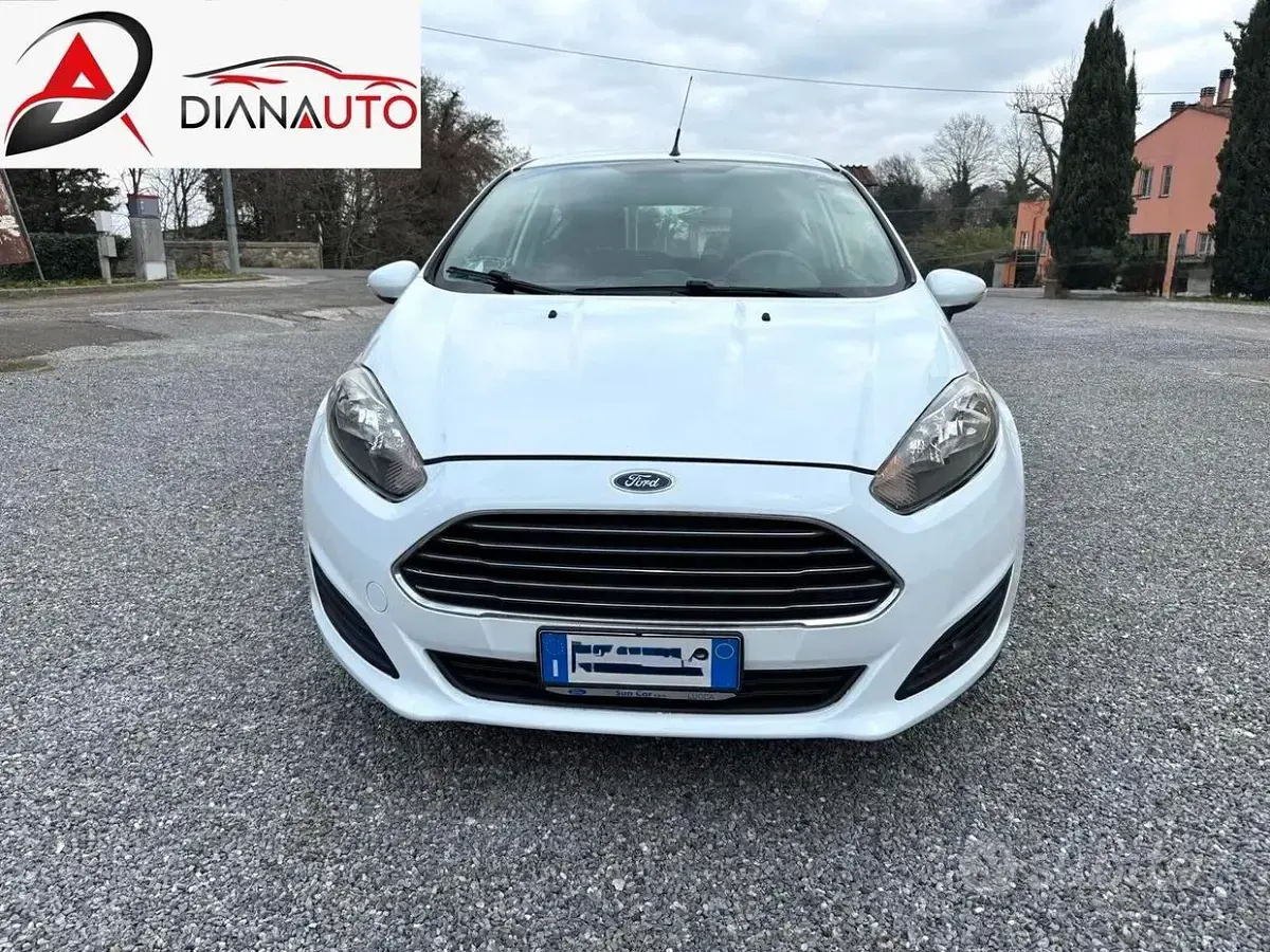 Usata Ford Fiesta Titanium 95 CV (69 kW) 2015 Bianco Utilitaria
