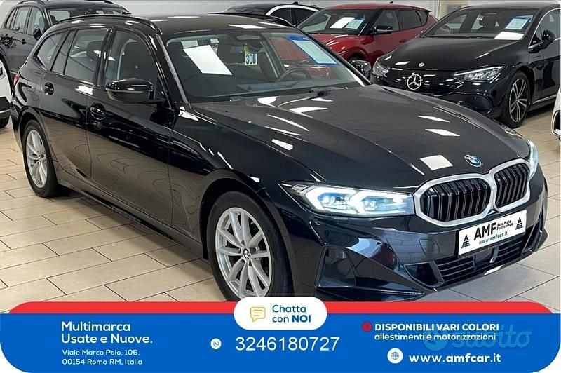 Usata BMW 320 190 CV (139 kW) 2023 Nero Station wagon